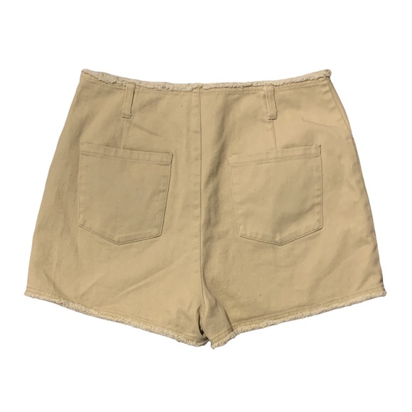 NWT Oak + Fort Vintage Inspired Shorts 4793 in Light Latte | Size 29 - Picture 7 of 9